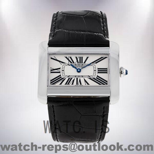 Cartier Tank Divan W6300655 40mm Men’s Quartz Watch 5