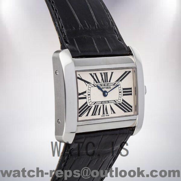 Cartier Tank Divan W6300655 40mm Men’s Quartz Watch 6