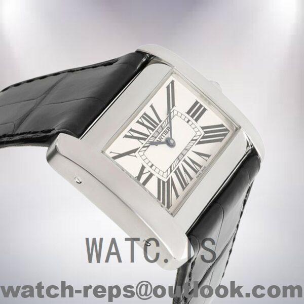 Cartier Tank Divan W6300655 40mm Men’s Quartz Watch 7