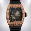 Richard Mille RM023 Around 50*40mm Men RM023 Transparent Dial Diamond Watch