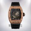 Richard Mille RM023 Around 50*40mm Men RM023 Transparent Dial Diamond Watch - Image 2