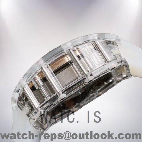 Richard Mille RM055 Around 50*40mm RM055 Men Transparent Automatic Watch 7