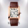 Cartier Tank MC Men's 36mm W5330001 Leather Strap Quartz Watch - Image 2
