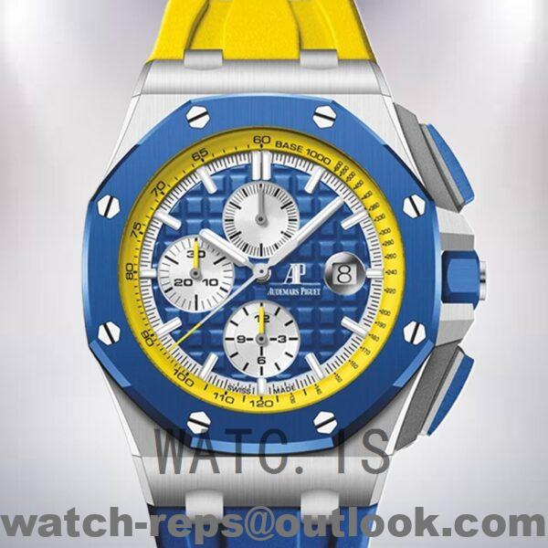 Audemars Piguet Royal Oak Offshore Men's 42mm 26400SO.OO.A057CA.01 Blue Dial Automatic Watch