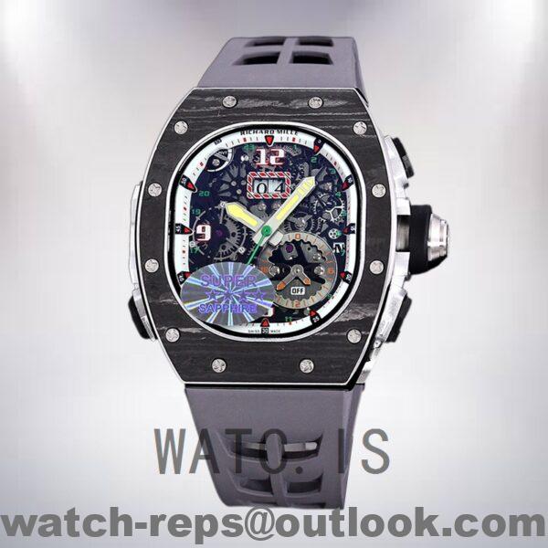 Richard Mille RM 62-01 Men RM 62-01-007 50*42mm Rubber Band Automatic Watch - Image 2