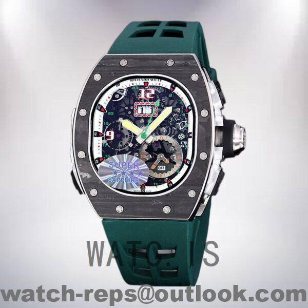Richard Mille RM 62-01 Men RM 62-01-006 50*42mm Transparent Dial Watch - Image 2
