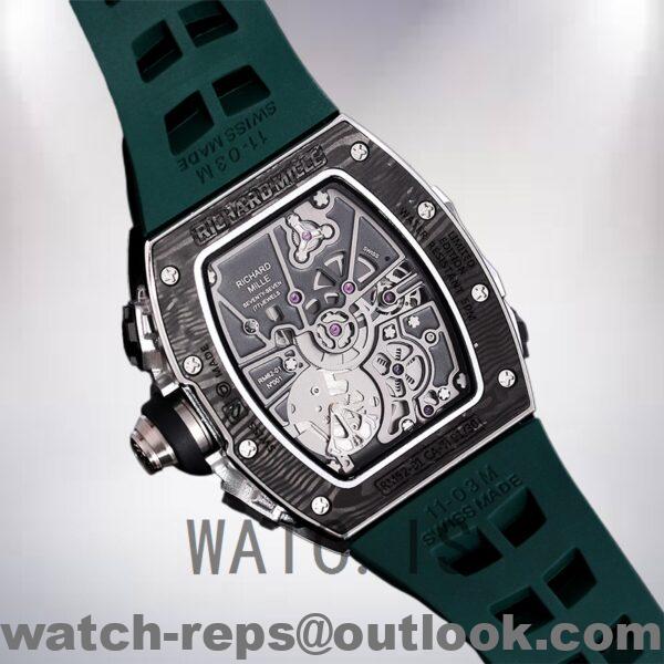 Richard Mille RM 62-01 Men RM 62-01-006 50*42mm Transparent Dial Watch - Image 4