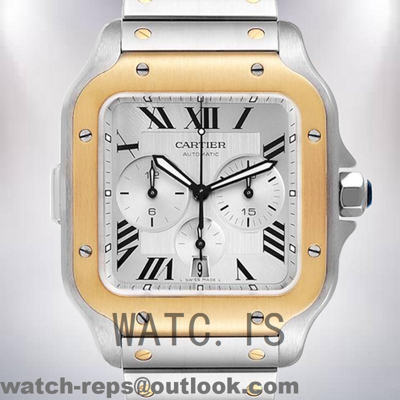 Cartier Santos 39mm W2SA0009 Men’s Bracelet Watch 3