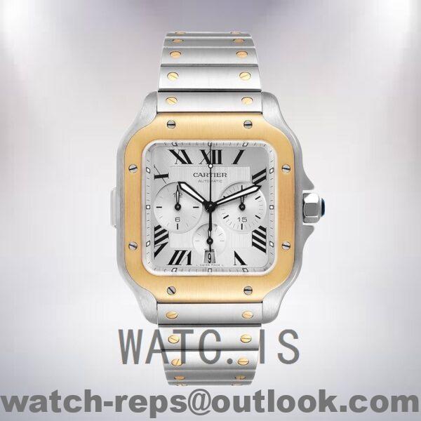Cartier Santos W2SA0008 Men's 40mm Quartz Watch - Image 2