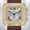 Cartier Santos W20091X7 Men's 39mm White Dial Silver-tone Watch