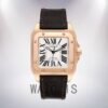 Cartier Santos Men's W20108Y1 39mm Strap Watch - Image 2