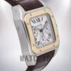 Cartier Santos W20091X7 Men's 39mm White Dial Silver-tone Watch - Image 4