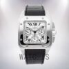 Cartier Santos Men's W20090X8 42mm Leather Strap Automatic Watch - Image 2