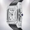 Cartier Santos Men's W20090X8 42mm Leather Strap Automatic Watch - Image 3