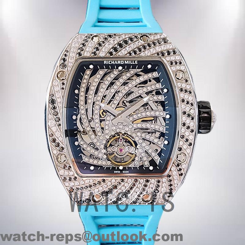 Richard Mille RM51-02 Around 48*40mm Ladies RM51-02-010 Mechanical Watch 2