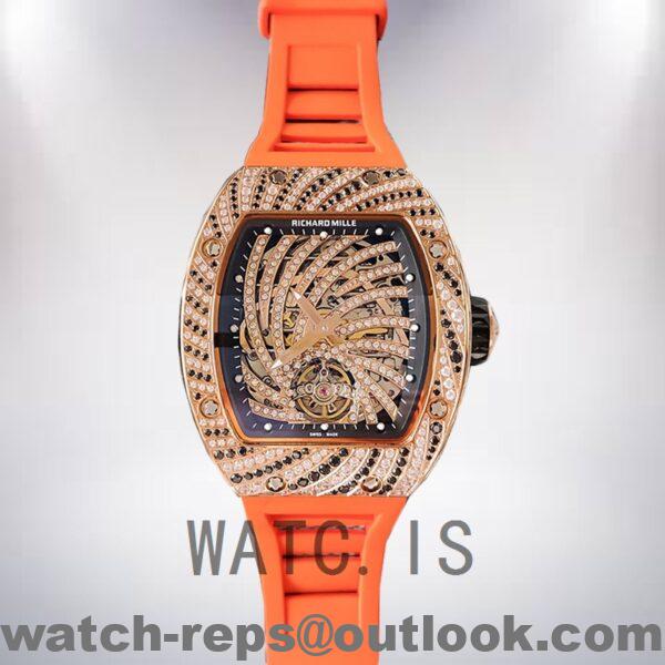 Richard Mille RM51-02 Ladies Around 48*40mm RM51-02-009 Diamond Paved Dial Watch - Image 2
