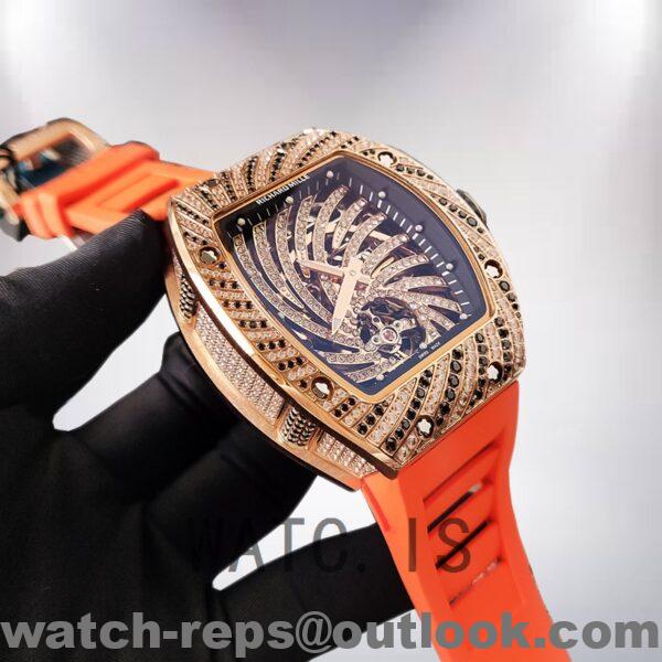 Richard Mille RM51-02 Ladies Around 48*40mm RM51-02-009 Diamond Paved Dial Watch - Image 3