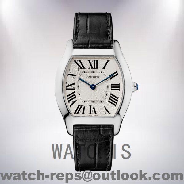 Cartier Tortue 30mm Ladies W1556363 White Dial Watch 5