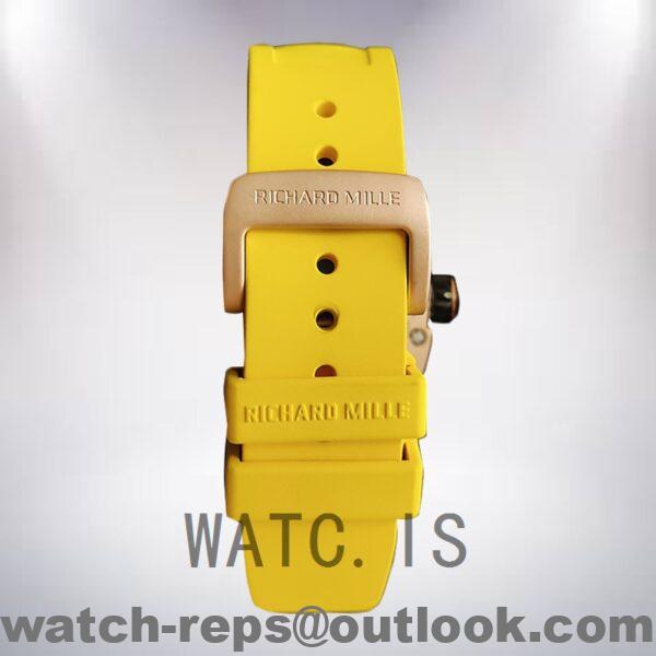 Richard Mille RM51-02 Ladies RM51-02-009 Around 48*40mm Diamond Paved Dial Rubber Band Watch - Image 3