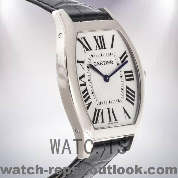 Cartier Tortue 30mm Ladies W1556363 White Dial Watch 6