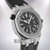 Audemars Piguet Royal Oak Offshore Men's 15710ST.OO.A002CA.01 42mm Rubber Band Black Dial Watch - Image 4