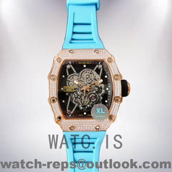 Richard Mille RM35-02 Around 45mm RM35-02-029 Men Transparent Dial Watch - Image 2