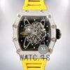 Richard Mille RM35-02 RM35-02-024 Men Around 45mm Silver-tone Transparent Dial Watch