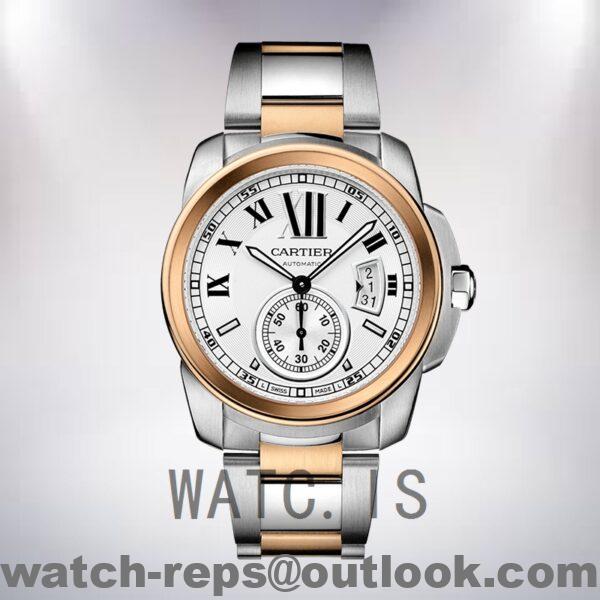 Cartier Calibre W7100036 Men's 42mm Silver-tone Automatic Watch - Image 2
