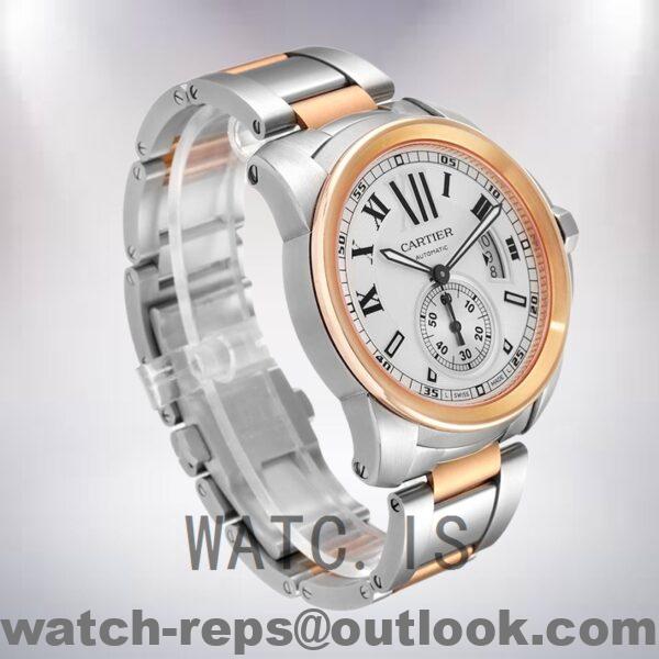 Cartier Calibre W7100036 Men's 42mm Silver-tone Automatic Watch - Image 3
