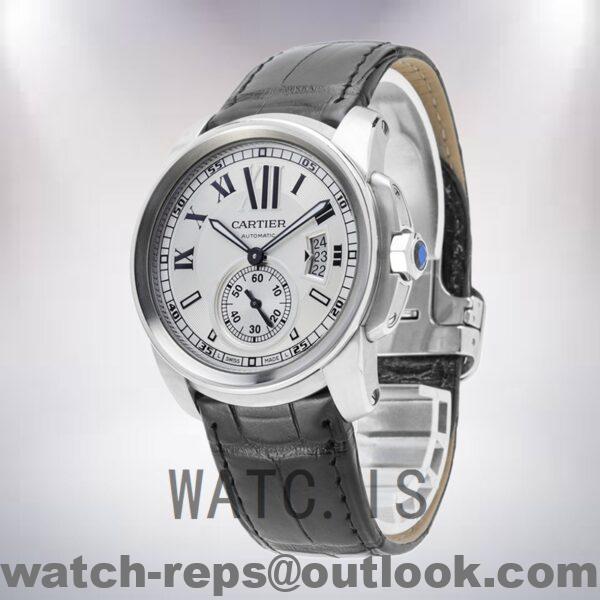 Cartier Calibre Men’s W7100013 42mm Automatic Watch 6