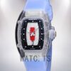 Richard Mille RM 07-02 Ladies 46*32mm RM 07-02-005 Red With Diamonds Dial Automatic Watch