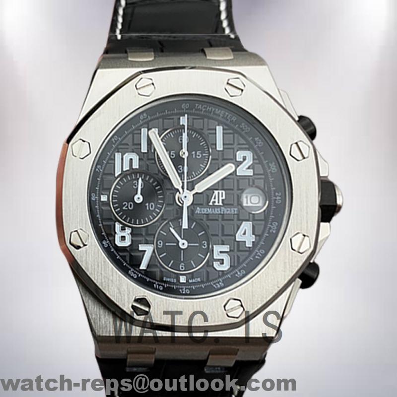 Audemars Piguet Royal Oak Offshore 43mm 26470ST.OO.A801CR.01-1 Men’s Rubber Band Quartz/Automatic Watch 3