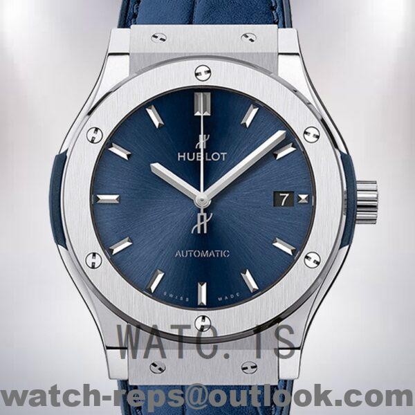 Hublot Classic Fusion 43mm/42mm/45mm 511.NX.7170.LR/542.NX.7170.LR Men’s Blue Dial Automatic Watch 4