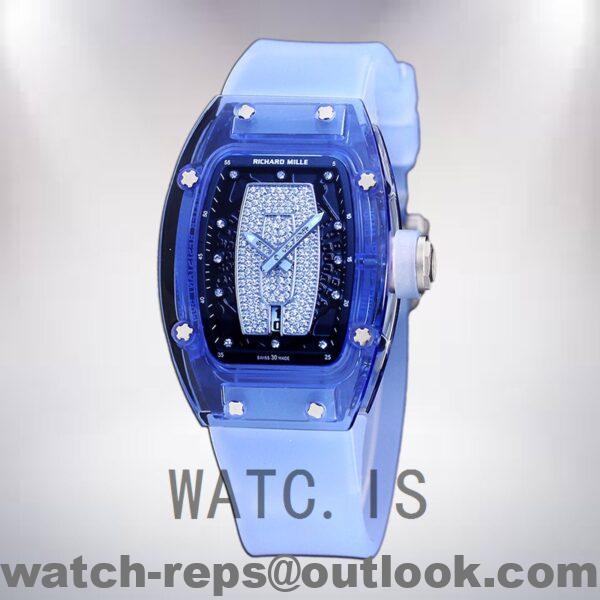 Richard Mille RM 07-02 46*32mm RM 07-02-002 Ladies Rubber Band Automatic Watch - Image 2