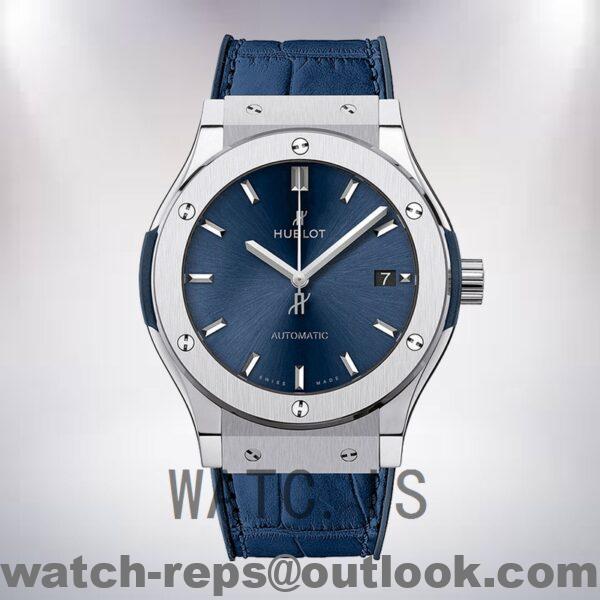 Hublot Classic Fusion 43mm/42mm/45mm 511.NX.7170.LR/542.NX.7170.LR Men’s Blue Dial Automatic Watch 5