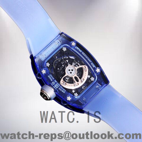 Richard Mille RM 07-02 46*32mm RM 07-02-002 Ladies Rubber Band Automatic Watch - Image 4