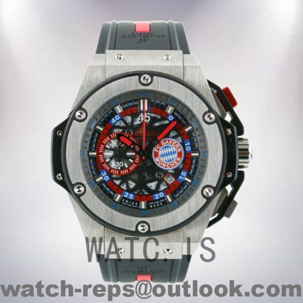 Hublot King Power 716.NX.1129.RX.BYM12 Men’s 48mm Skeleton Dial Quartz Watch 5