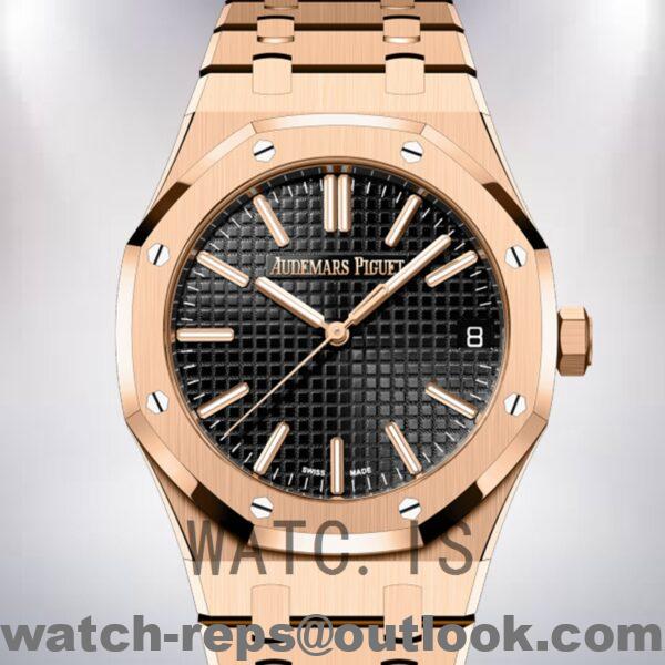 Audemars Piguet Royal Oak Men's 41mm 15510OR.OO.1320OR.02 Rose Gold-tone Automatic Watch