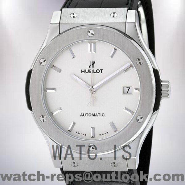 Hublot Classic Fusion 43mm/42mm/45mm Men’s 511.NX.2611.LR Silver-tone Watch 4