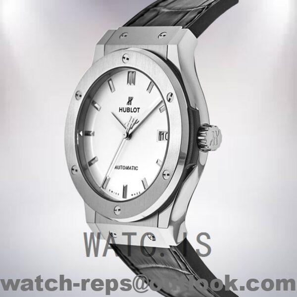 Hublot Classic Fusion 43mm/42mm/45mm Men’s 511.NX.2611.LR Silver-tone Watch 6