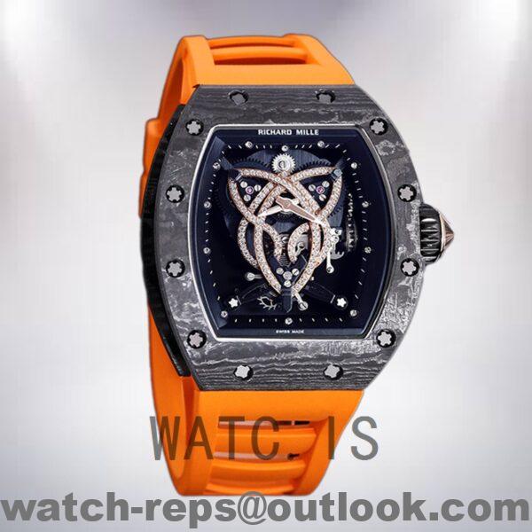 Richard Mille RM 019 RM 019-003 45*38mm Men Automatic Rubber Band Watch - Image 2