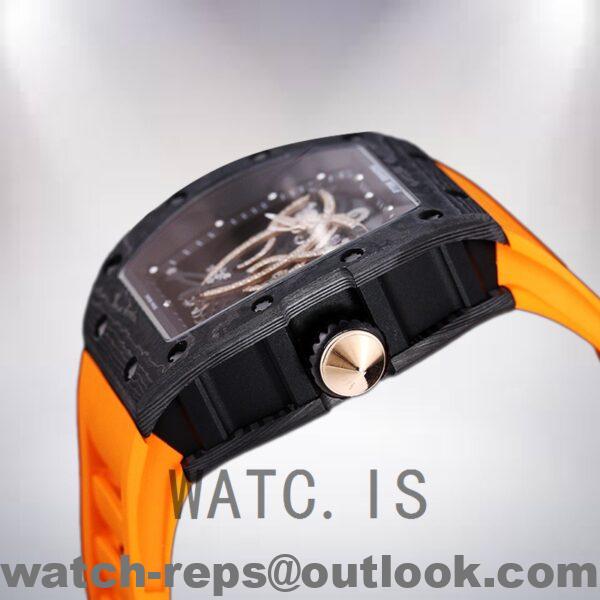 Richard Mille RM 019 RM 019-003 45*38mm Men Automatic Rubber Band Watch - Image 3