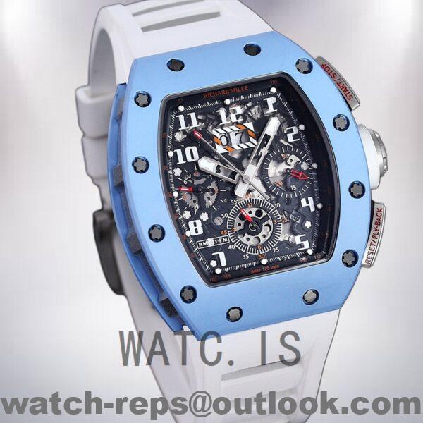 Richard Mille RM 011 50*40mm Men RM 011-030 Blue Watch - Image 3