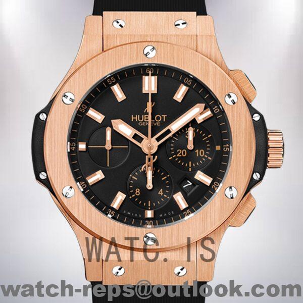 Hublot Big Bang 44mm 301.PX.1180.RX Men Rubber Band Quartz/Automatic Watch 4