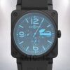 Bell&Ross Instruments 46mm BR01-94 Men's Automatic Black Dial Watch
