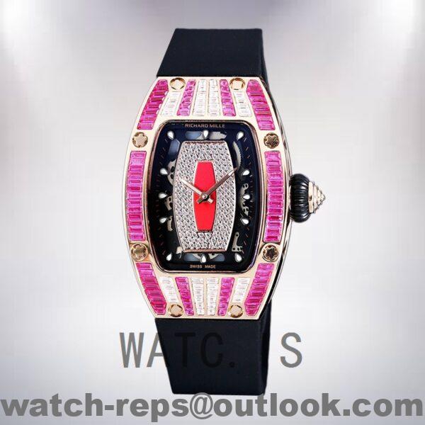 Richard Mille RM 07-01 31*45mm Ladies RM 07-01-010 Rose Gold Watch - Image 2