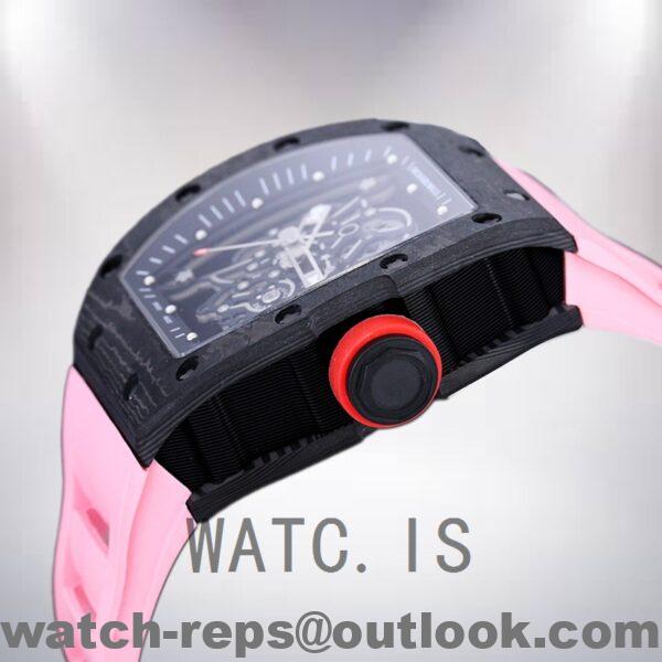 Richard Mille RM 055 RM 055-022 50*42mm Men Transparent Dial Automatic Watch - Image 3
