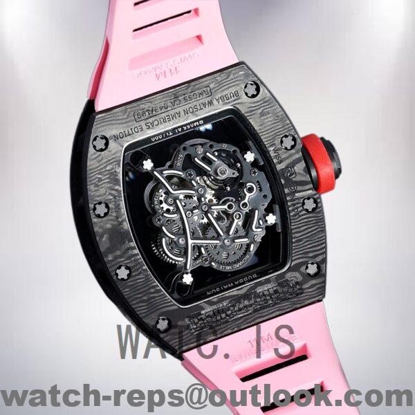 Richard Mille RM 055 RM 055-022 50*42mm Men Transparent Dial Automatic Watch - Image 4