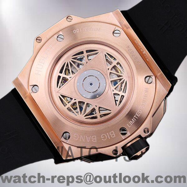 Hublot Big Bang Men 418.OX.1108.RX.MXM19 44mm Black Dial Rubber Band Watch - Image 3