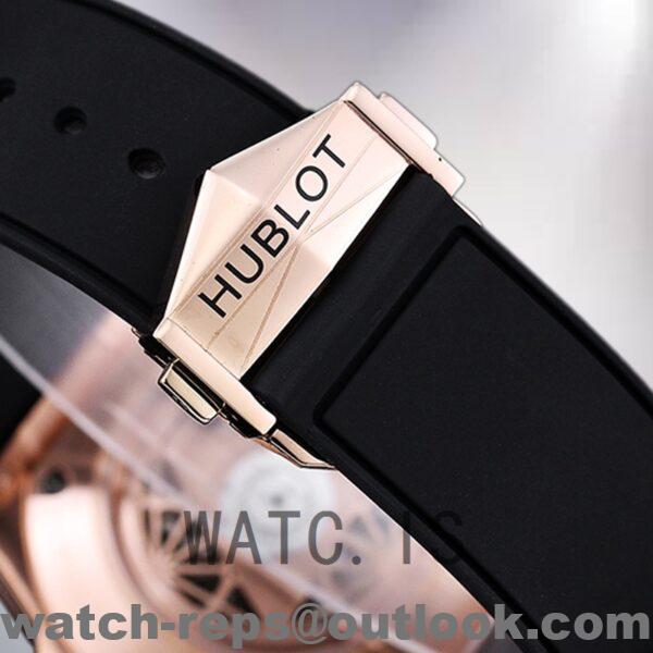 Hublot Big Bang Men 418.OX.1108.RX.MXM19 44mm Black Dial Rubber Band Watch - Image 4